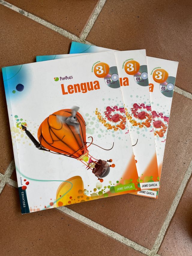 Libros Lengua Edelvives 3º primara Pixepolis