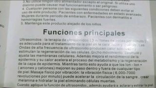 Máquina de cavitación y ultrasonidos fotónica