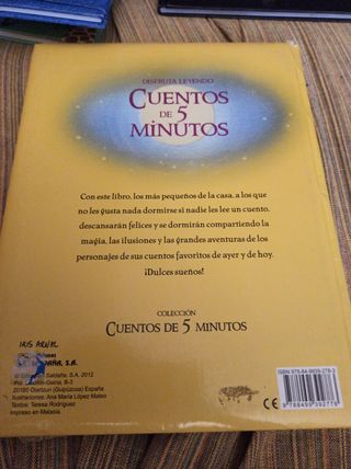 Libro de Cuentos de 5 minutos volumen 2