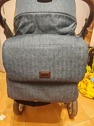 Oyster 3. Carrito+capazo. Color exclusivo Denim