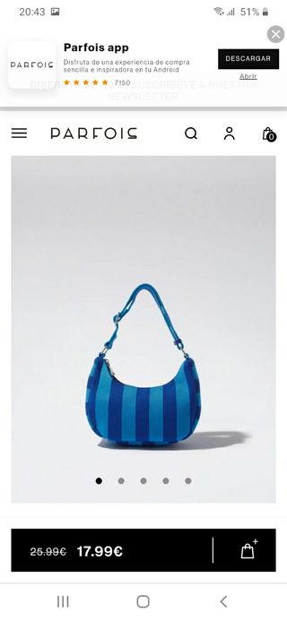 Bolso Parfois temporada nuevo 