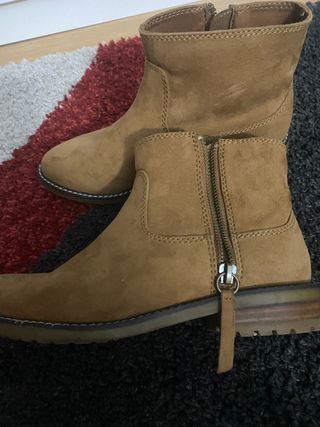 botines piel