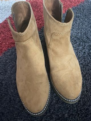 botines piel