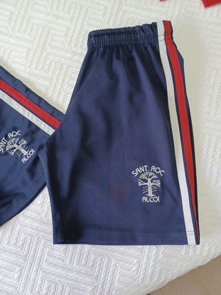 pantalon educacion fisica gimnasia San Roque 