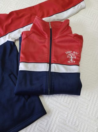 chaqueta chándal educacion fisica San Roque 