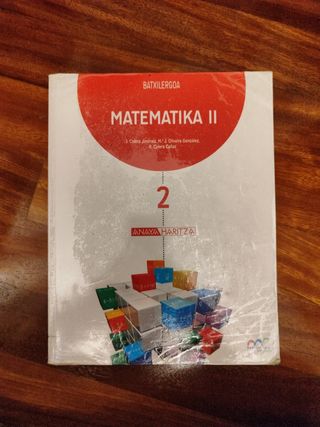 Matematika 2 Batxilergoa 