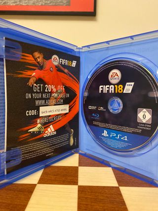 Videojuego Fifa 18 para PS4