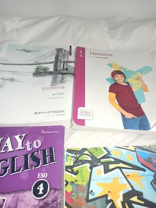 Libros texto 4°Eso