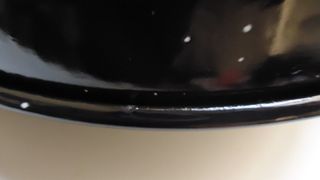 Sartén Doble Honda con Mango Esmaltada