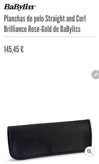 Plancha de pelo BABYLISS