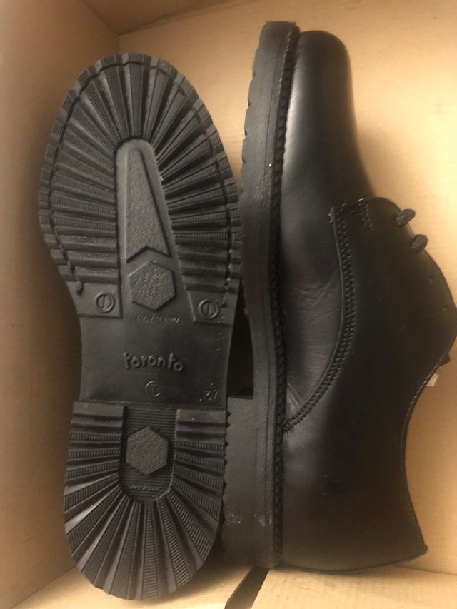 Calzado de seguridad 37 Toronto piel negros