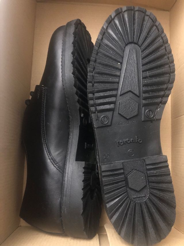 Calzado de seguridad 37 Toronto piel negros