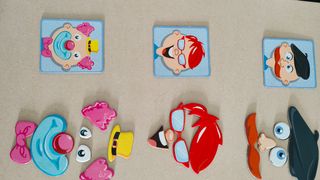 Puzzle caras con iman
