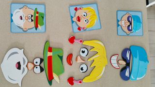 Puzzle caras con iman
