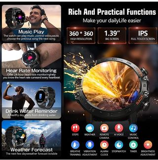 !OFERTA!reloj inteligente de hombre nuevo