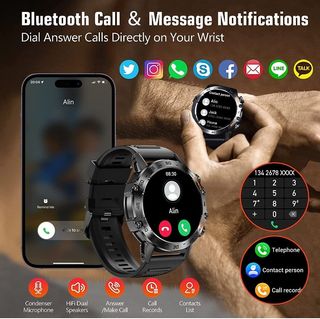 !OFERTA!reloj inteligente de hombre nuevo