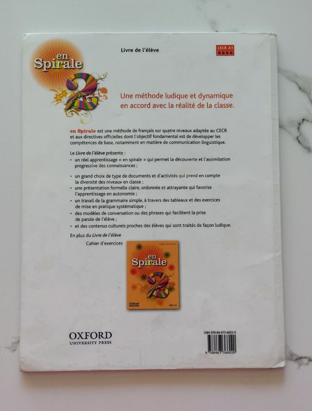 Livre de l'évèle. En Spirale. ESO A1.