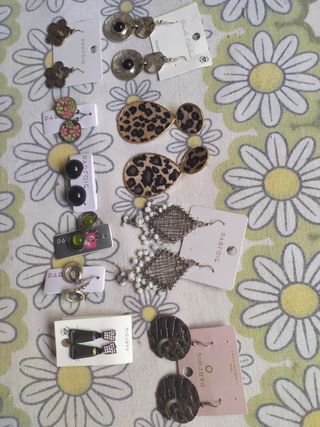 Lote de 10 pares de pendientes