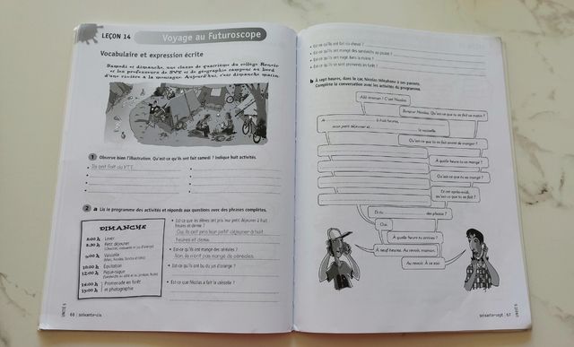 Cahier d'exercices. En Spirale. ESO A1.