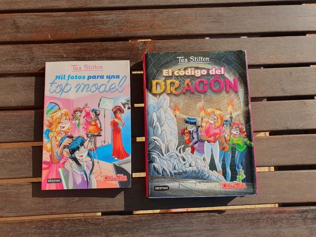 Lote de libros  de Tea Stilton.