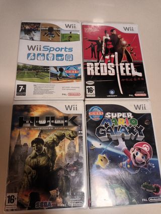 Videojuegos para Nintendo Wii