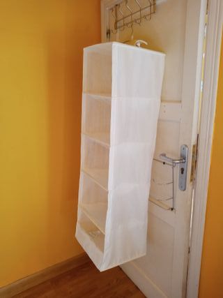 Estanteria cajonera de tela, plegable movil, sepue