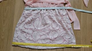 Vestido corto de fiesta modelo charlestón Talla: L