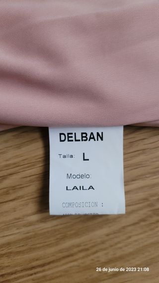 Vestido corto de fiesta modelo charlestón Talla: L