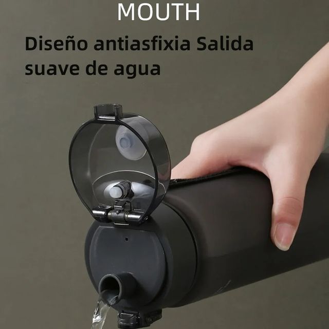 Botella de agua deportiva 400ml. Alta calidad.