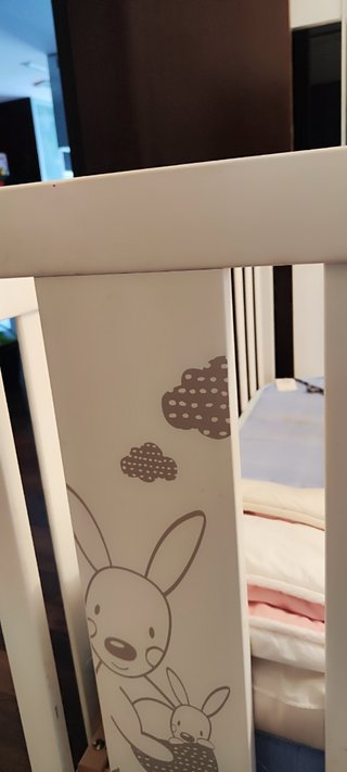 OFERTA: 2 MUEBLES CUNA CAMBIADOR BAÑERA BEBÉ