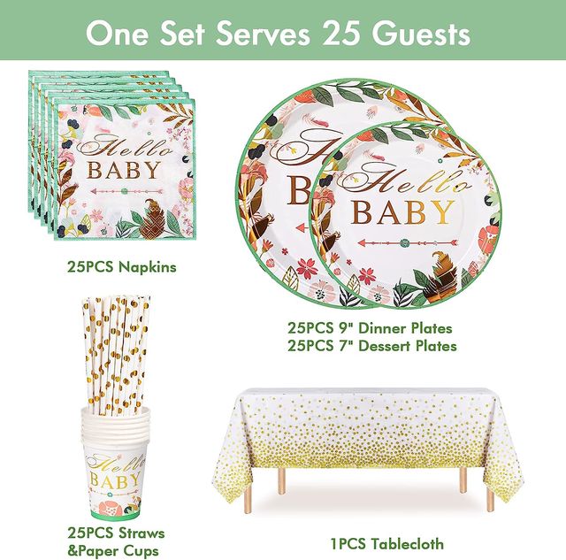 OFERTA Vajilla Hello Baby NUEVO SIN USAR