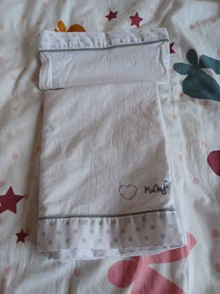 Sábanas bebé minicuna 2 unidades con almohada