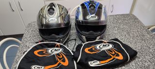Cascos CMS helmets. Talla L.