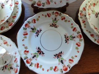 Set Té y Postre Victoriano Porcelana Inglesa