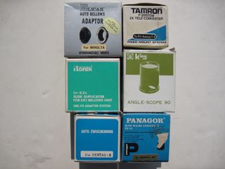 Tubos de extensión y multiplicadores