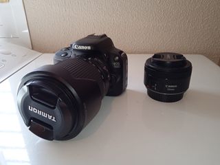Cámara réflex canon