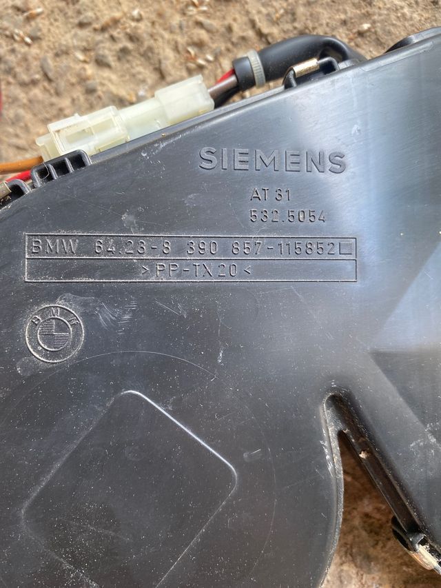 Motor calefacción trasero e36 cabrio