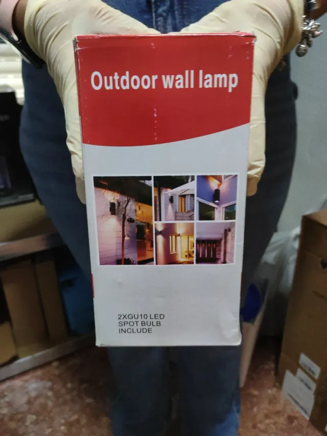 Lámpara exterior🏮