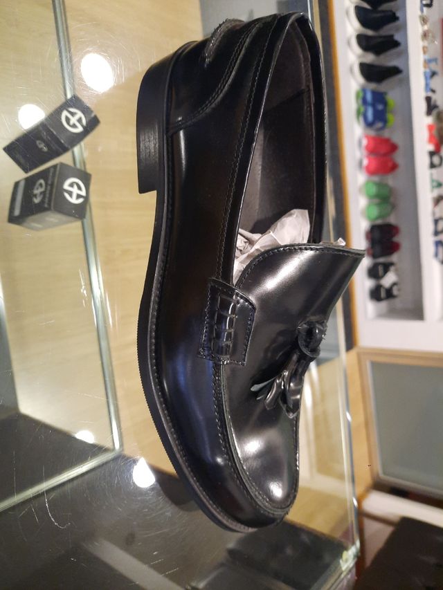 mocassini scarpe eleganti neri uomo