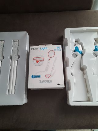 Pack wii-wiiU:2escopetas+accesorios juegos deporte