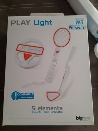 Pack wii-wiiU:2escopetas+accesorios juegos deporte