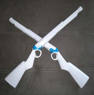 Pack wii-wiiU:2escopetas+accesorios juegos deporte