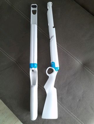 Pack wii-wiiU:2escopetas+accesorios juegos deporte