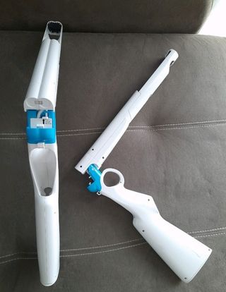Pack wii-wiiU:2escopetas+accesorios juegos deporte
