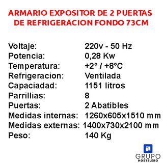 📢 NEVERA DE REFRIGERACION EXPOSITOR 📢