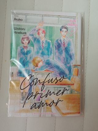 Confuso primer amor + libreto de arte
