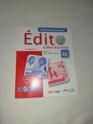 Édito B2 francés de Didier, libro y cuaderno de