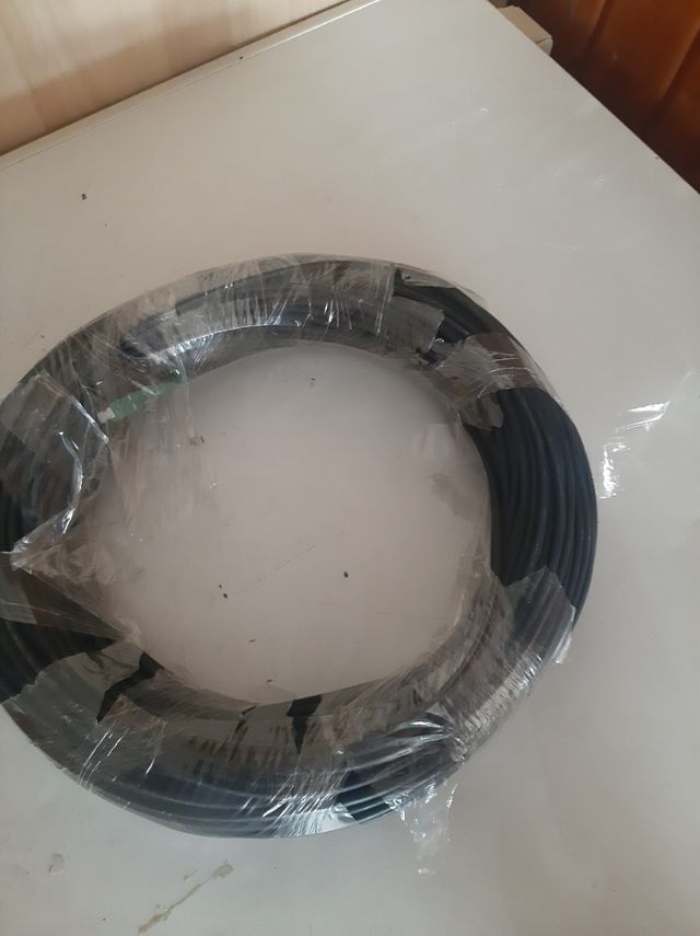 cable de fibra óptica  200 metro  un 1 terminal