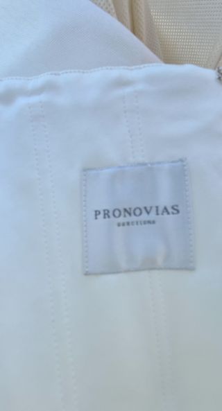 Magnífico vestido de novia 
