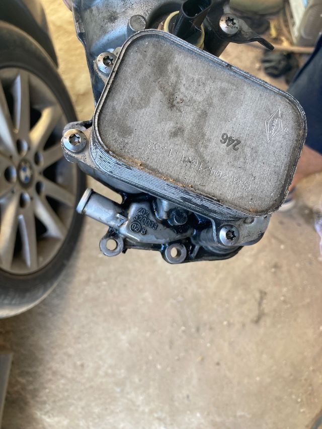 Enfriador de aceite completo